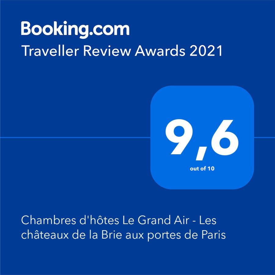 Chambres D'Hotes Le Grand Air - Les Chateaux De La Brie Aux Portes De Paris Ozouer-le-Voulgis Exterior foto